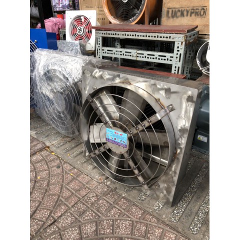 QUẠT HÚT VUÔNG 40CM INOX 304, 370W-380V